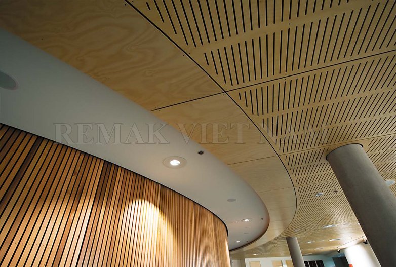 Gỗ tiêu âm rãnh dọc Remak™ Slotted 3