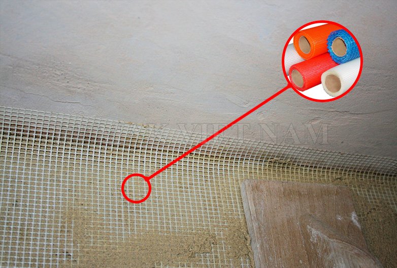 Lưới thủy tinh chống thấm 4