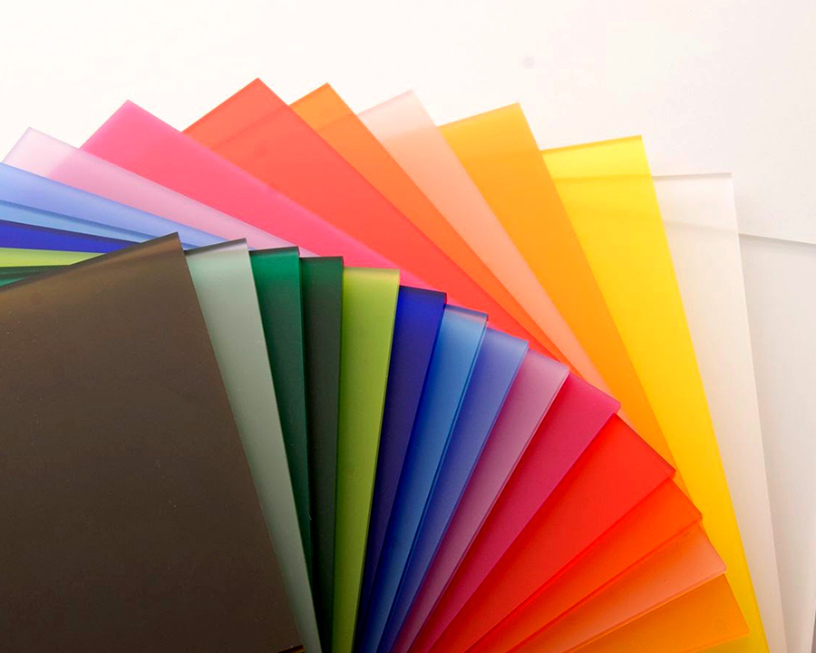 Nhựa mica trong, mica màu 1