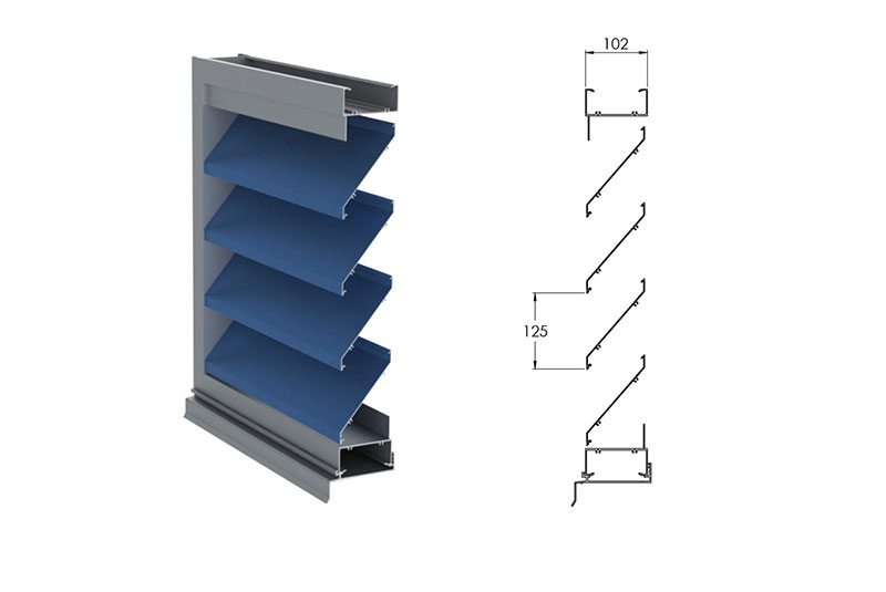 Cửa thông gió nan Z WL 2