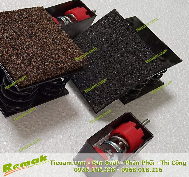 Lò xo giảm chấn cách âm sàn 5