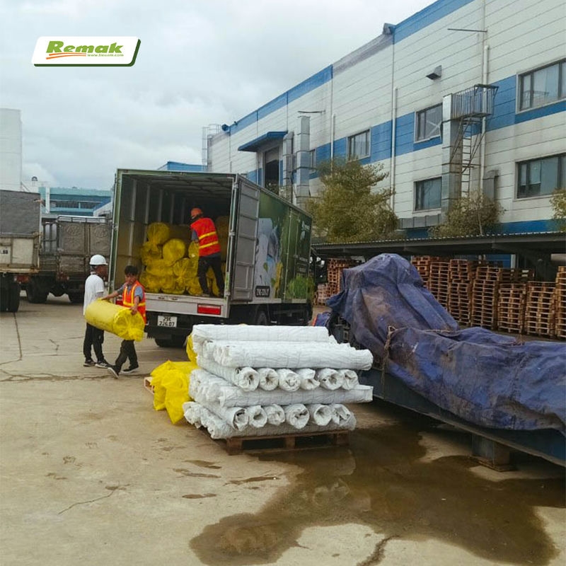 bông thuỷ tịnh Remak - giải pháp hữu hiệu cho thi công mái nhà xưởng