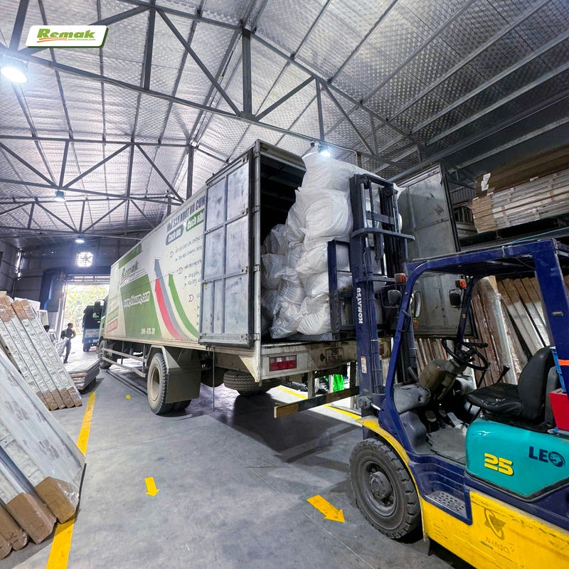 Bông gốm Remak cấp cho nhà máy sản xuất cửa chống cháy