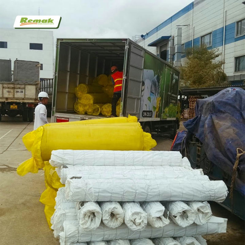 bông thuỷ tịnh Remak - giải pháp hữu hiệu cho thi công mái nhà xưởng