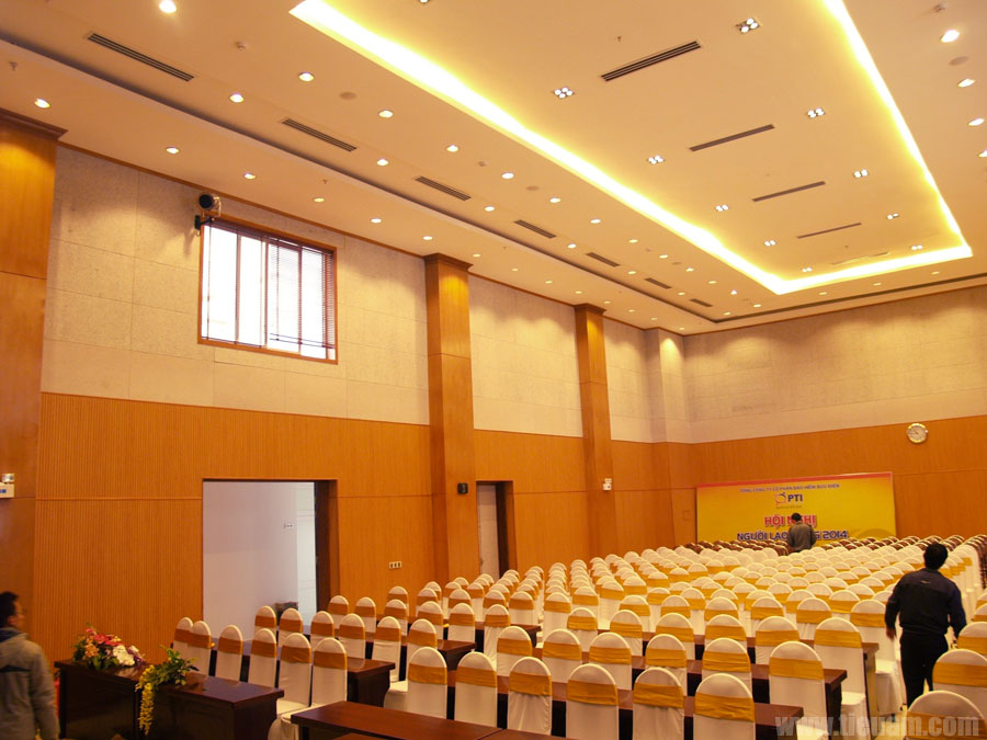 Thiết kế và thi công Hội trường khách sạn Công Đoàn Quảng Bá, Hà Nội - Ảnh 1